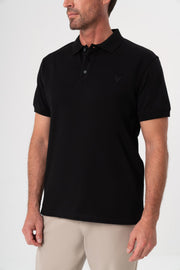 SİYAH POLO YAKA T-SHIRT