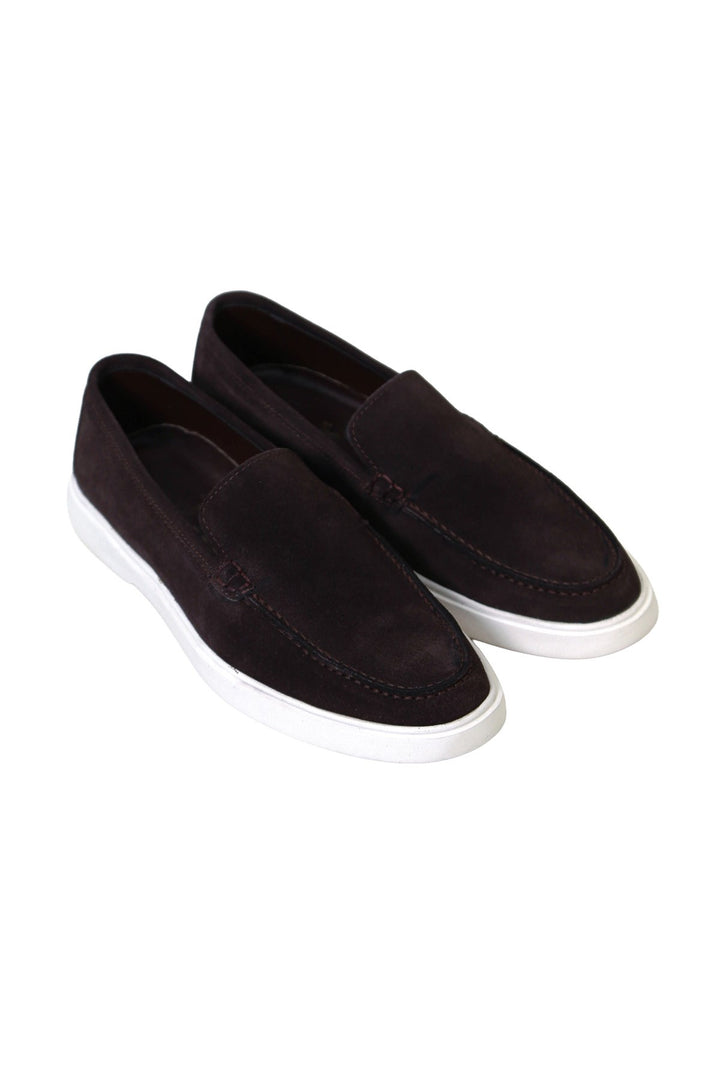 loafer spor ayakkabı acı kahve 