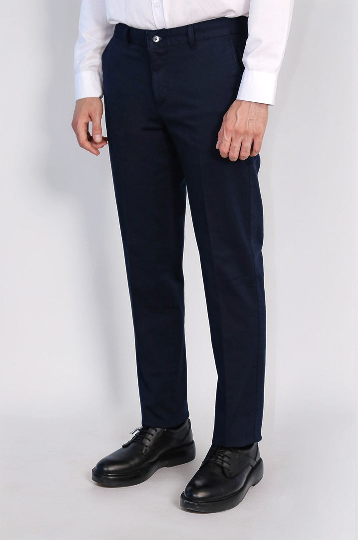 VELVARDE/ REGULAR ÇİNO PANTOLON / MAVİ