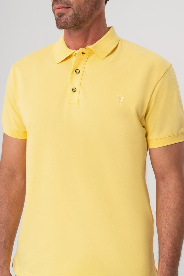 SARI POLO YAKA T-SHIRT