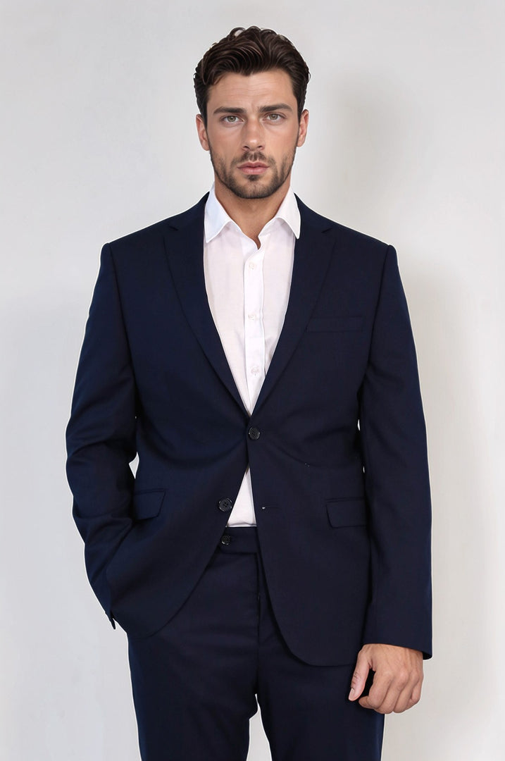 VELVARDE ERN BASIC SLIM TAKIM ELBİSE LACİVERT