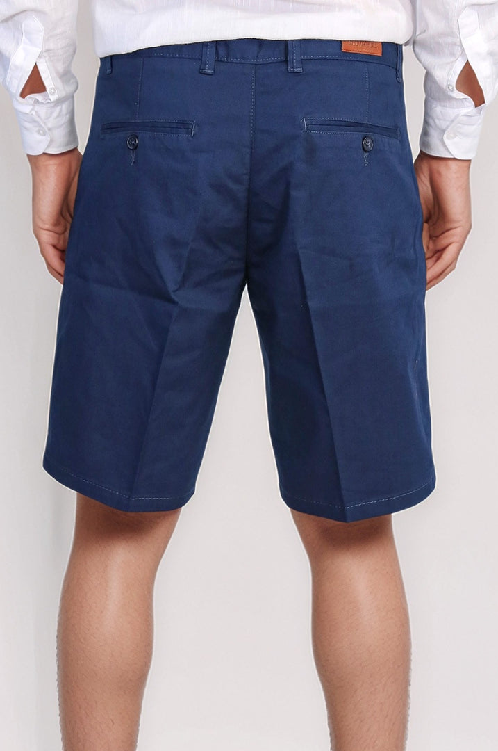 VELVARDE/SLIM SHORT/ LACİVERT 