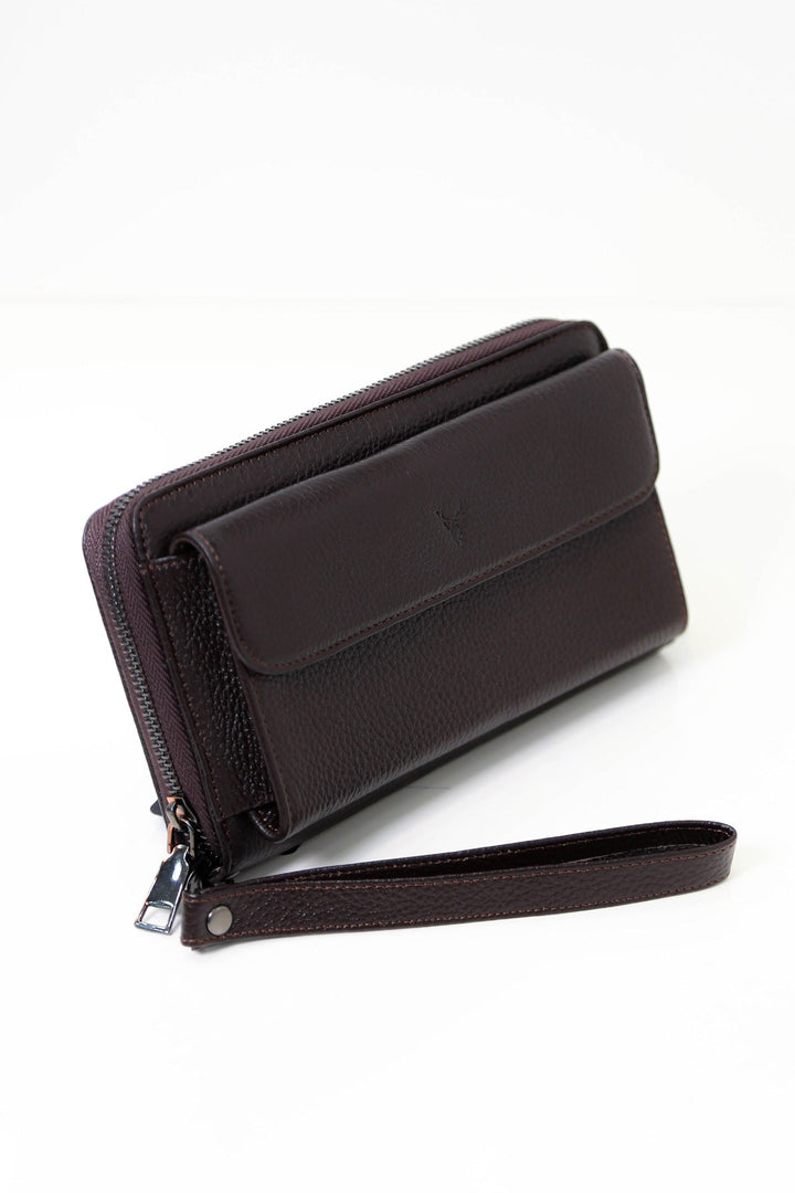 telefonluk deri cüzdan (1002-2) kahverengi