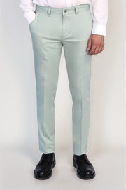 VELVARDE SLİM CHINO PANTOLON SU YEŞİLİ