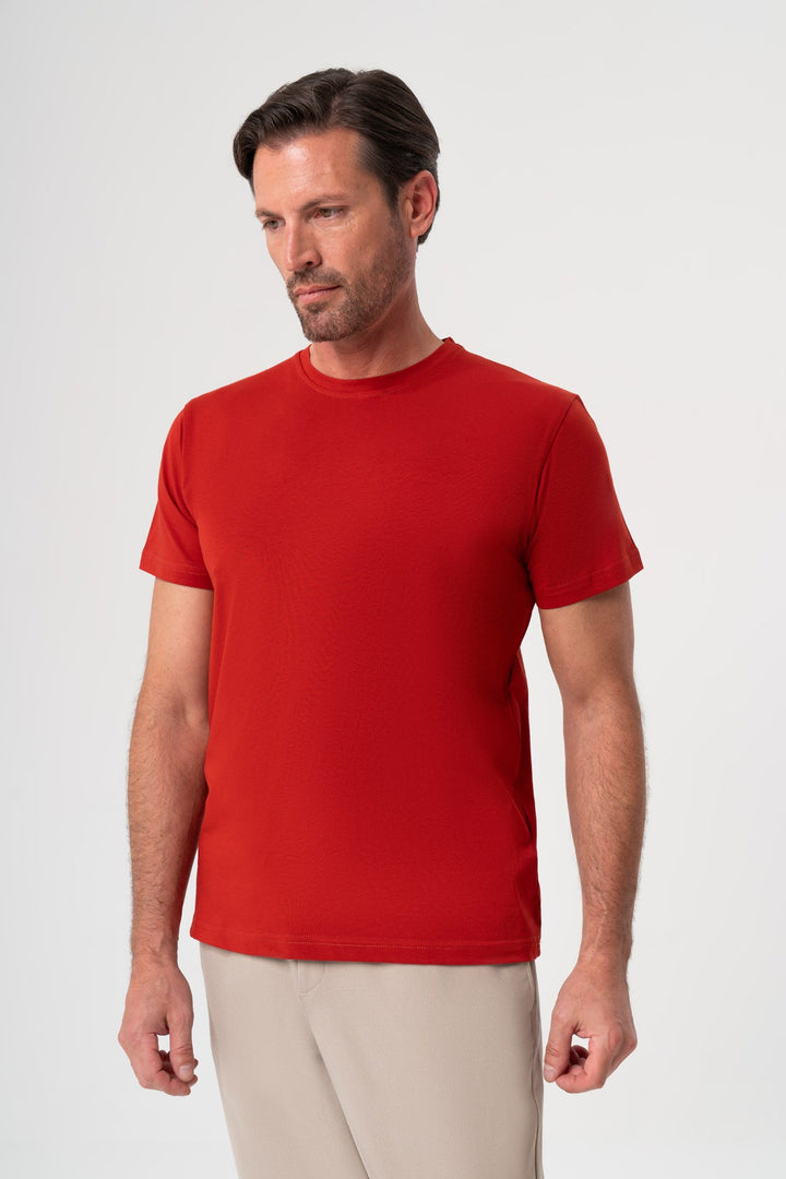 KİREMİT KISA KOL T-SHIRT
