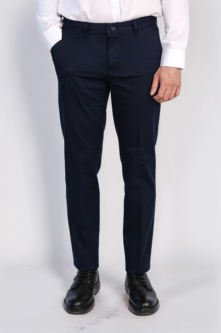 VELVARDE/ REGULAR ÇİNO PANTOLON / MAVİ