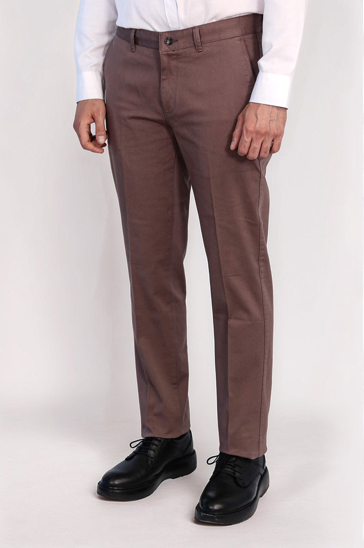 VELVARDE/ REGULAR ÇİNO PANTOLON/KAHVERENGİ