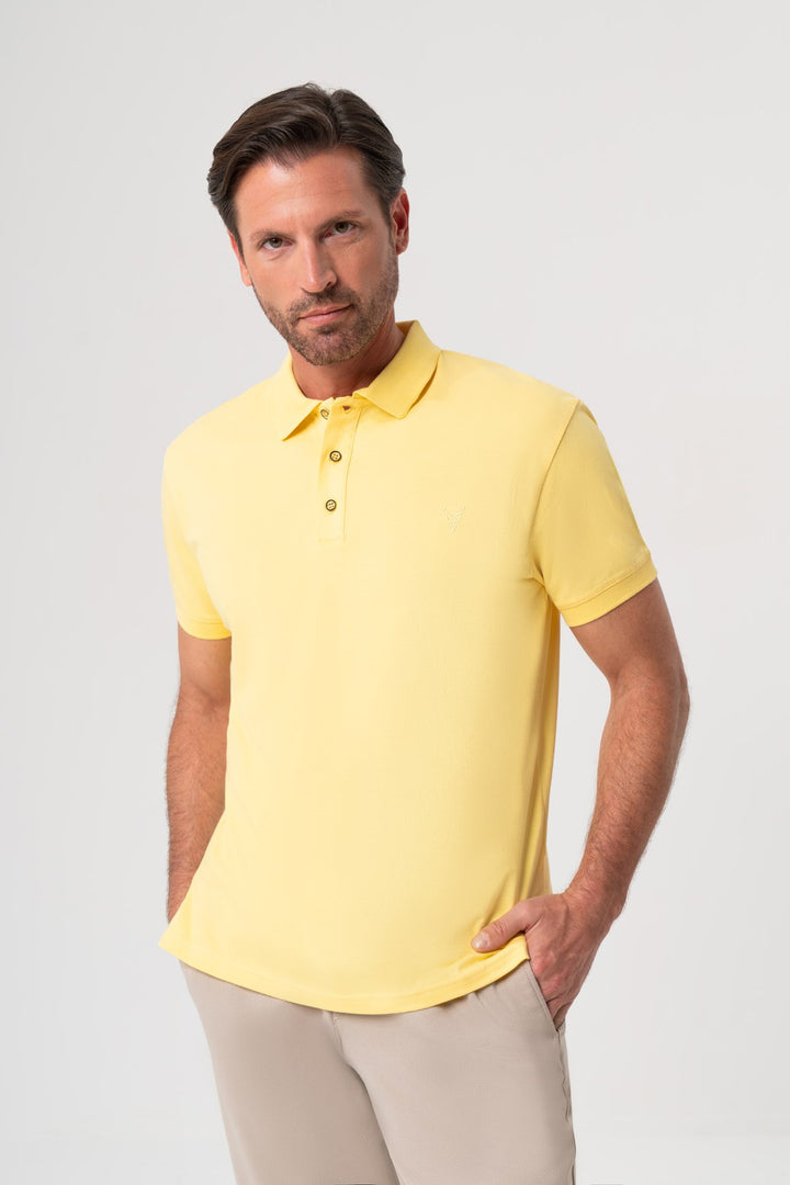 SARI POLO YAKA T-SHIRT