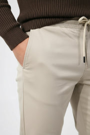 venüs oversize lastikli bej pantolon 