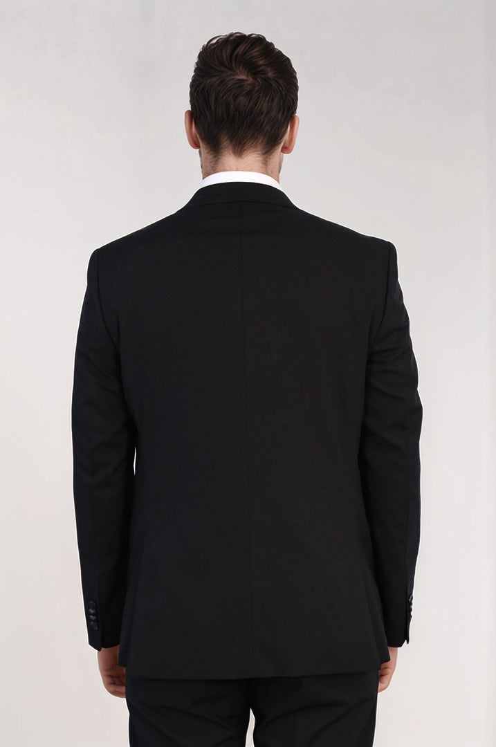 VELVARDE ERN BASIC SLIM TAKIM ELBİSE SİYAH