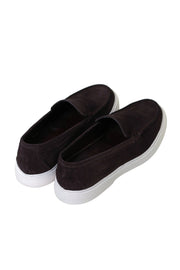 loafer spor ayakkabı acı kahve 
