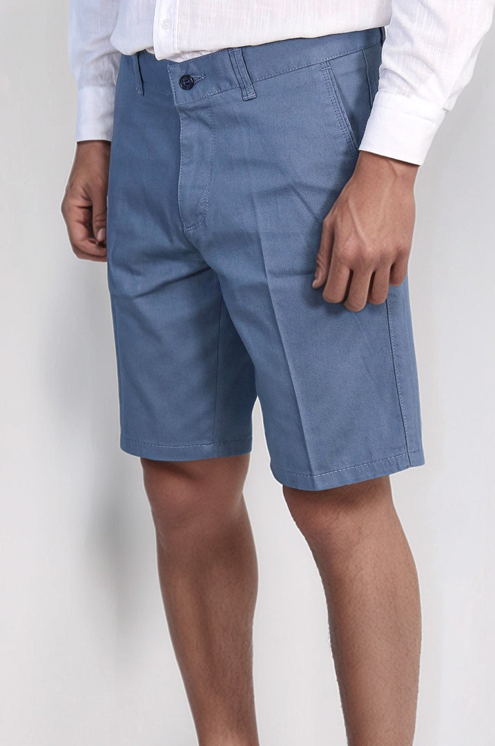 VELVARDE/ SLIM SHORT/ AÇIK MAVİ