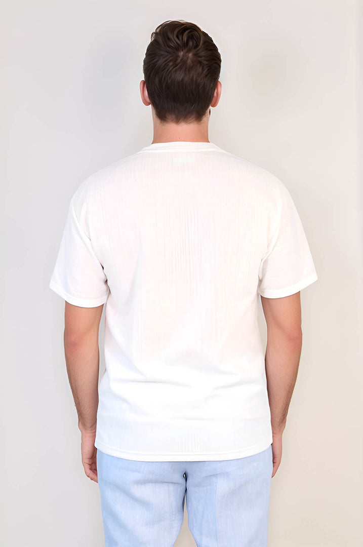 VELVARDE BÜRÜMCÜK TSHIRT BEYAZ (1825)