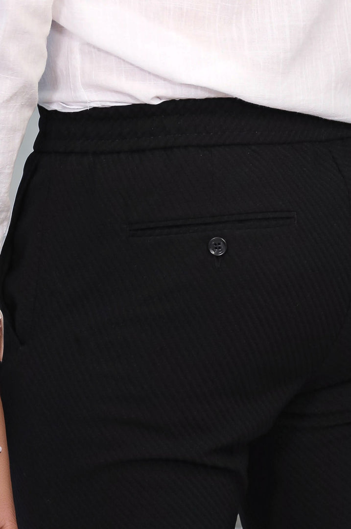 JOGGER TEK PANTOLON SİYAH
