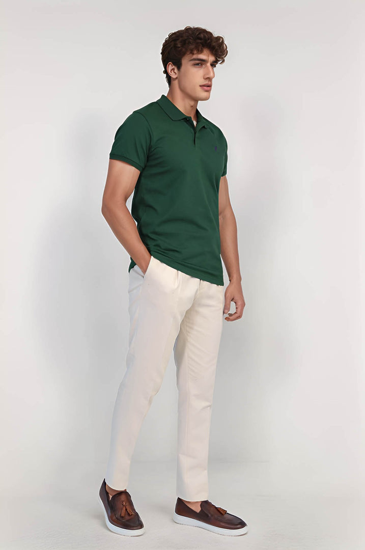 VELVARDE POLO YAKA TSHIRT ZÜMRÜT Y. (1815)