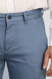 VELVARDE SLİM CHINO PANTOLON MAVİ