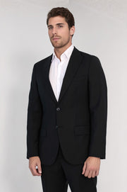 VELVARDE TAKIM ELBİSE SİYAH