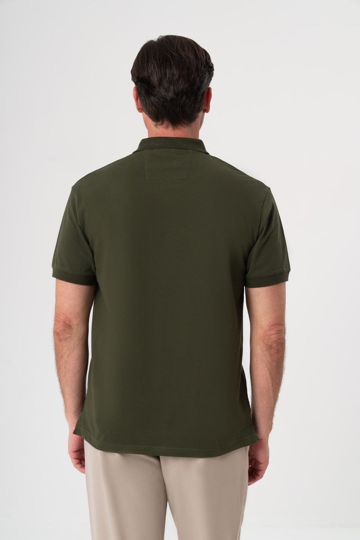 HAKİ POLO YAKA T-SHIRT
