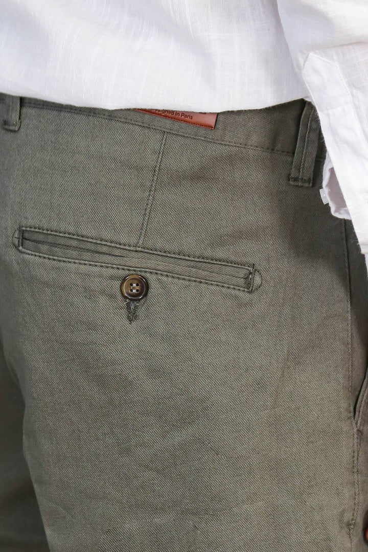 VELVARDE/ SLIM SHORT/ HAKİ