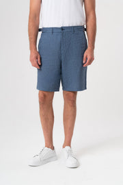 ÇİZGİLİ TOKALI INDIGO SHORT 