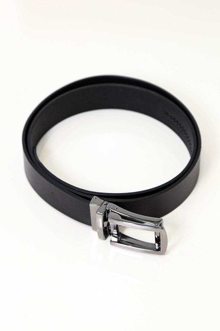 deri otomatik kemer siyah 