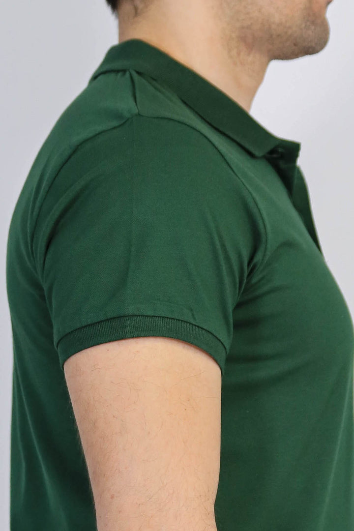 VELVARDE POLO YAKA TSHIRT ZÜMRÜT Y. (1815)
