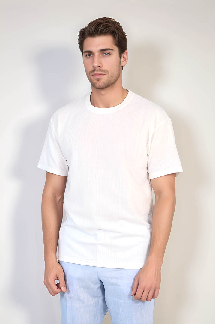 VELVARDE BÜRÜMCÜK TSHIRT BEYAZ (1825)