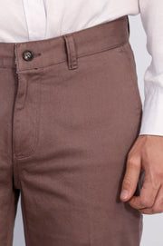VELVARDE/ REGULAR ÇİNO PANTOLON/KAHVERENGİ