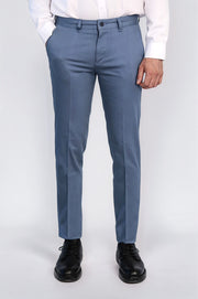 VELVARDE SLİM CHINO PANTOLON MAVİ