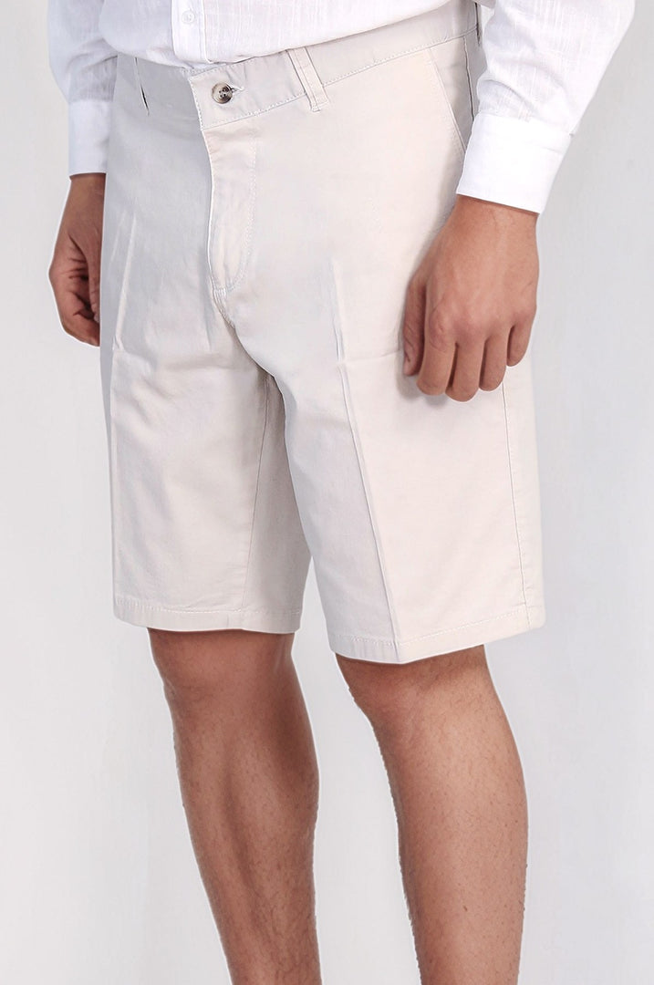 VELVARDE/ SLIM SHORT/ KIRIK BEYAZ