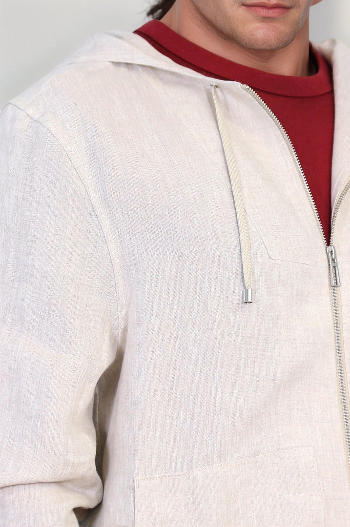 VELVARDE/ FERMUARLI SWEATSHIRT/ BEJ 