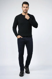 erkek kot pantolon siyah 