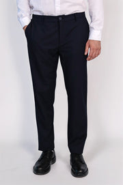 VELVARDE LACİVERT TEK PANTOLON (POMBOU)