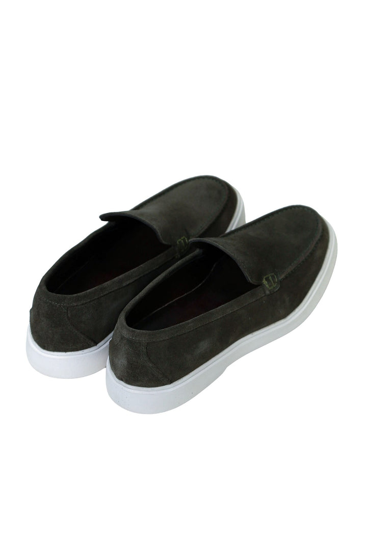 loafer spor ayakkabı yeşil 
