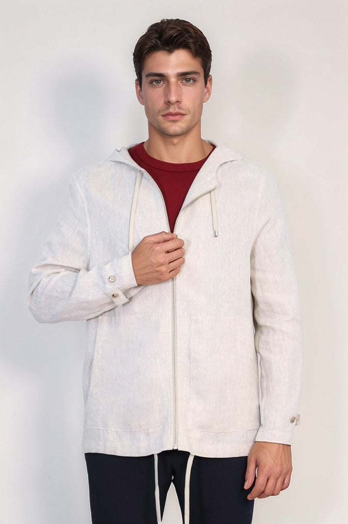 VELVARDE/ FERMUARLI SWEATSHIRT/ BEJ 