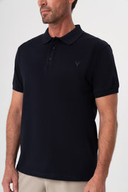 LACİVERT POLO YAKA T-SHIRT