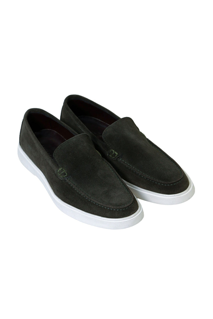loafer spor ayakkabı yeşil 