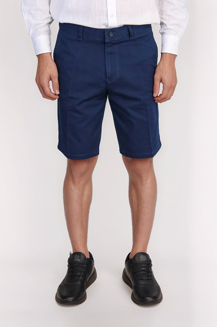 VELVARDE/SLIM SHORT/ LACİVERT 