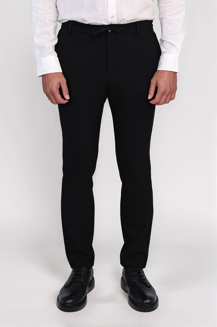 JOGGER TEK PANTOLON SİYAH