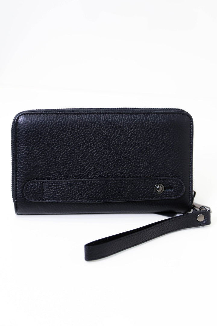 telefonluk deri cüzdan (1002-1) siyah 