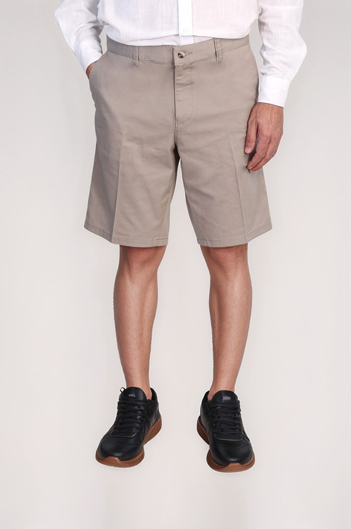 VELVARDE /SLIM SHORT / KOYU BEJ