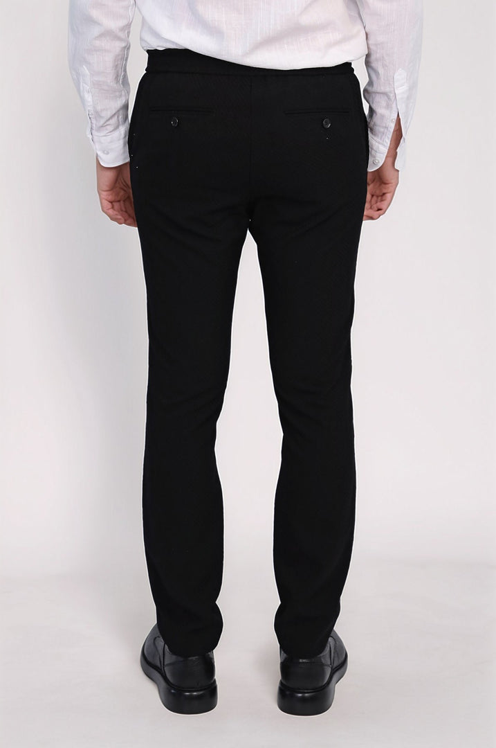 JOGGER TEK PANTOLON SİYAH